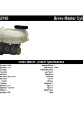 Centric Premium Brake Master Cylinder 130.62166                                     - 130.62166 - Image 2