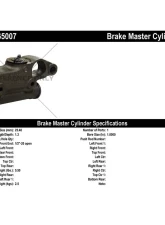 Centric Premium Brake Master Cylinder 130.65007                                     - 130.65007 - Image 2