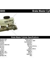 Centric Premium Brake Master Cylinder 130.65055                                     - 130.65055 - Image 2