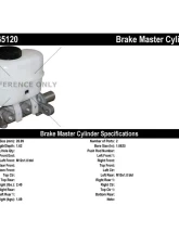 Centric Premium Brake Master Cylinder 130.65120                                     - 130.65120 - Image 2