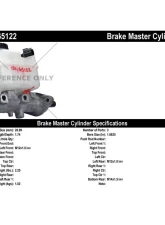 Centric Premium Brake Master Cylinder 130.65122                                     - 130.65122 - Image 2