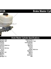 Centric Premium Brake Master Cylinder 130.65128                                     - 130.65128 - Image 2