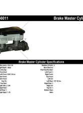Centric Premium Brake Master Cylinder 130.66011                                     - 130.66011 - Image 2