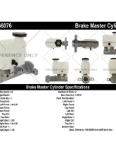 Centric Premium Brake Master Cylinder 130.66076                                     - 130.66076 - Image 4