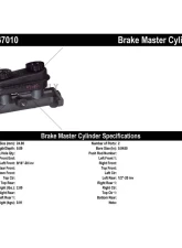 Centric Premium Brake Master Cylinder 130.67010                                     - 130.67010 - Image 2