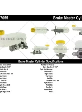 Centric Premium Brake Master Cylinder 130.67055                                     - 130.67055 - Image 4