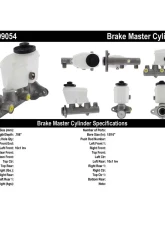 Centric Premium Brake Master Cylinder 130.99054                                     - 130.99054 - Image 4