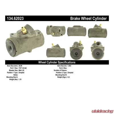 Centric Premium Wheel Cylinder 134.62023 - 134.62023