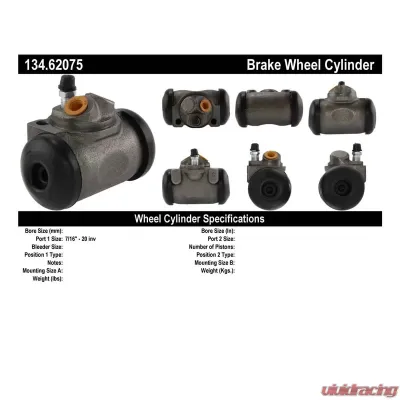 Centric Premium Wheel Cylinder 134.62075 - 134.62075