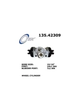 Centric C-Tek Standard Wheel Cylinder 135.42309                                     - 135.42309 - Image 2