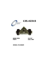 Centric C-Tek Standard Wheel Cylinder 135.42315                                     - 135.42315 - Image 2