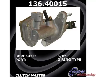 Centric Premium Clutch Master Cylinder 136.40015 - 136.40015