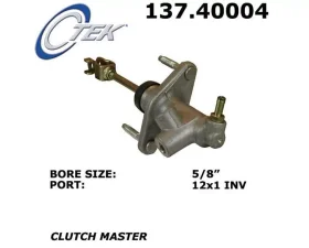 Centric C-Tek Standard Clutch Master Cylinder 137.40004