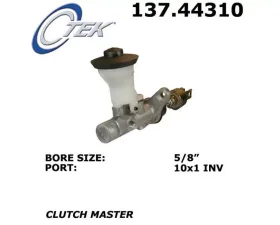 Centric C-Tek Standard Clutch Master Cylinder 137.44310