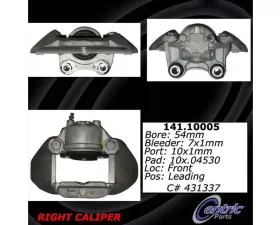 Centric Semi-Loaded Brake Caliper 141.10006