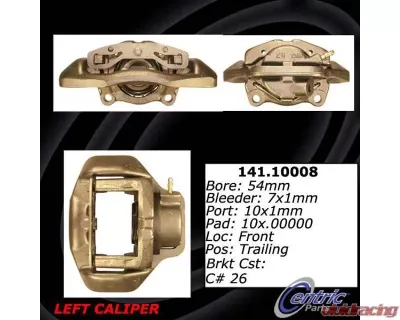 Centric Semi-Loaded Brake Caliper 141.10007 - 141.10007