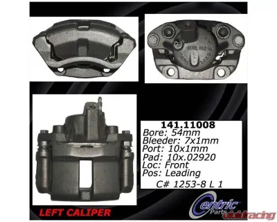 Centric Semi-Loaded Brake Caliper 141.11008 - 141.11008