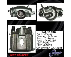 Centric Semi-Loaded Brake Caliper with New Phenolic Pistons 141.11035