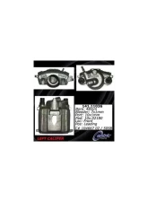 Centric Semi-Loaded Brake Caliper with New Phenolic Pistons 141.11036                                     - 141.11036 - Image 3
