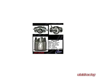 Centric Semi-Loaded Brake Caliper with New Phenolic Pistons 141.11036 - 141.11036