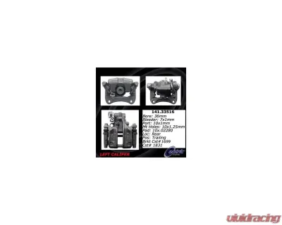 Centric Semi-Loaded Brake Caliper 141.33516 - 141.33516