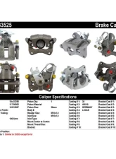 Centric Semi-Loaded Brake Caliper 141.33525                                     - 141.33525 - Image 3
