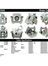 Centric Semi-Loaded Brake Caliper 141.33543                                     - 141.33543 - Image 3