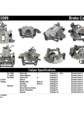 Centric Semi-Loaded Brake Caliper 141.33589                                     - 141.33589 - Image 3