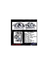Centric Semi-Loaded Brake Caliper EPB 141.33634                                     - 141.33634 - Image 3