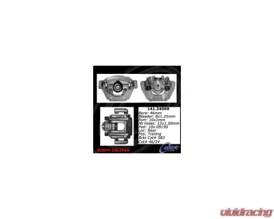 Centric Semi-Loaded Brake Caliper 141.34569 - 141.34569