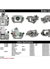 Centric Semi-Loaded Brake Caliper 141.34574                                     - 141.34574 - Image 3