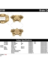 Centric Semi-Loaded Brake Caliper 141.35100                                     - 141.35100 - Image 2