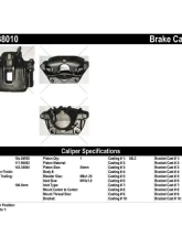 Centric Semi-Loaded Brake Caliper 141.38010                                     - 141.38010 - Image 2