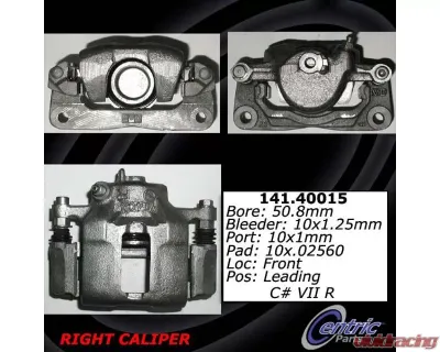 Centric Semi-Loaded Brake Caliper 141.40015 - 141.40015