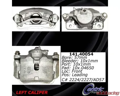 Centric Semi-Loaded Brake Caliper 141.40054 - 141.40054