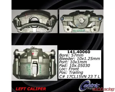 Centric Semi-Loaded Brake Caliper 141.40060 - 141.40060