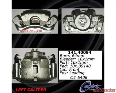 Centric Semi-Loaded Brake Caliper 141.40094 - 141.40094