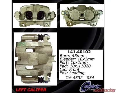 Centric Semi-Loaded Brake Caliper 141.40102 - 141.40102