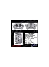 Centric Semi-Loaded Brake Caliper 141.40108                                     - 141.40108 - Image 9