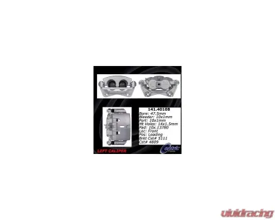 Centric Semi-Loaded Brake Caliper 141.40108 - 141.40108