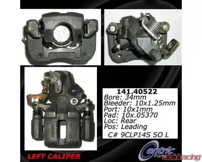Centric Semi-Loaded Brake Caliper 141.40522 - 141.40522