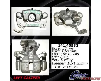Centric Semi-Loaded Brake Caliper 141.40532 - 141.40532