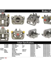 Centric Semi-Loaded Brake Caliper 141.40567                                     - 141.40567 - Image 8