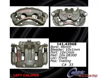 Centric Semi-Loaded Brake Caliper 141.42068 - 141.42068