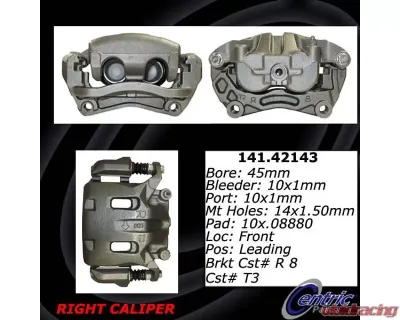 Centric Semi-Loaded Brake Caliper 141.42143 - 141.42143