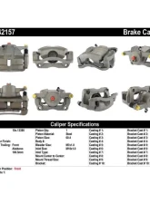 Centric Semi-Loaded Brake Caliper 141.42157                                     - 141.42157 - Image 8