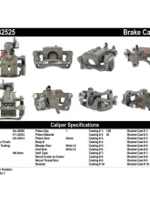 Centric Semi-Loaded Brake Caliper 141.42525                                     - 141.42525 - Image 8