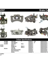 Centric Semi-Loaded Brake Caliper 141.42557                                     - 141.42557 - Image 8