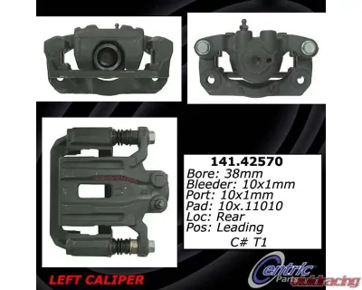 Centric Semi-Loaded Brake Caliper 141.42570 - 141.42570