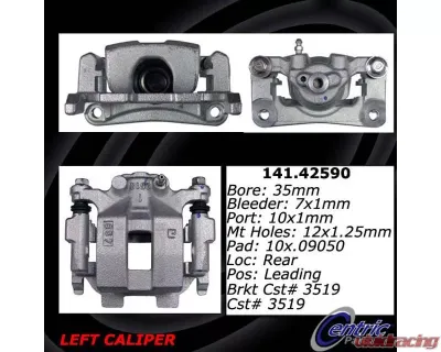 Centric Semi-Loaded Brake Caliper 141.42590 - 141.42590